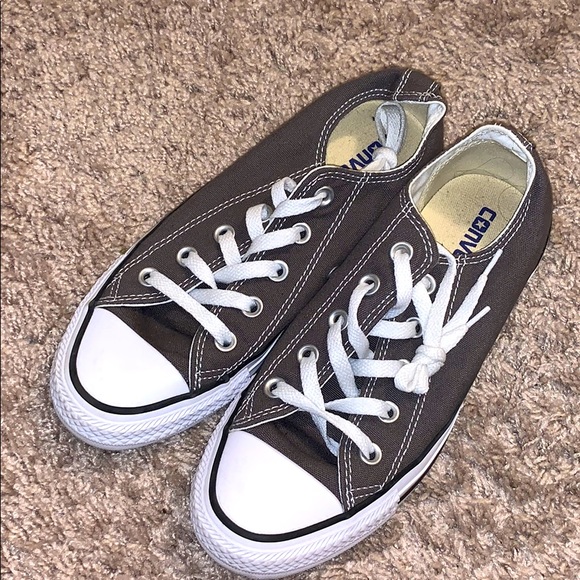Converse Shoes - grey converse size 8